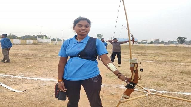 कोंडागांव की सुशीला नेताम का राष्ट्रीय तीरंदाजी प्रतियोगिता में चयन