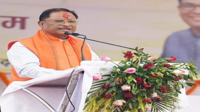 मोदी जी की गारंटी के अधिकांश वायदों को एक साल के भीतर ही किया पूरा :  विष्णु देव साय