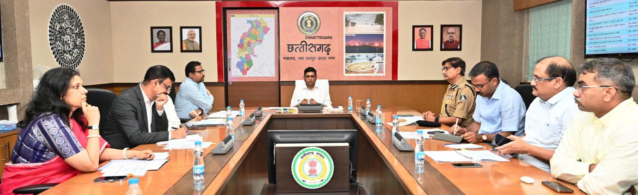 मुख्यमंत्री के मंशानुरूप नवीन आपराधिक कानूनों का हो प्रभावी क्रियान्वयन : मुख्य सचिव अमिताभ जैन