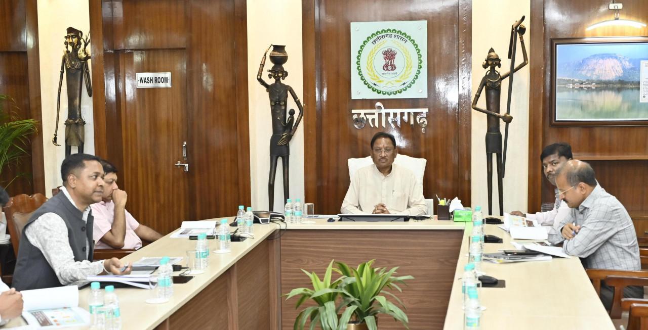 किसानों को मिले सिंचाई परियोजनाओं का लाभ : मुख्यमंत्री  विष्णु देव साय