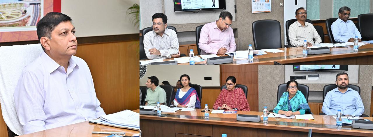 धरती आबा जनजातीय ग्राम उत्कर्ष अभियान की राज्य स्तरीय समिति की बैठक सम्पन्न