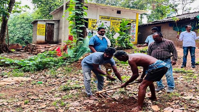 विश्व पर्यावरण दिवस पर "एक पेड़ मां के नाम 2.0" अभियान के तहत सरगुजा जिले में 1080 प्रधानमंत्री आवासों में वृक्षारोपण