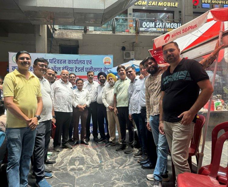 कैट, रवि भवन व्यापारी संघ एवं क्षेत्रिय परिवहन कार्यालय के संयुक्त तत्वाधान में एचएसआरपी नम्बर प्लेट शिविर रवि भवन में हुआ सम्पन्न