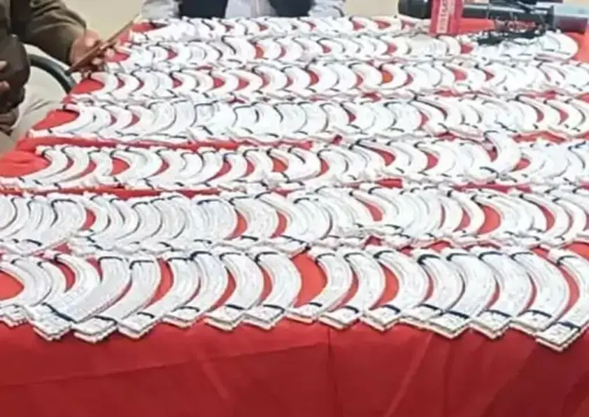 35 लाख की चांदी की पायल जब्त, पुलिस ने किया बड़ा खुलासा