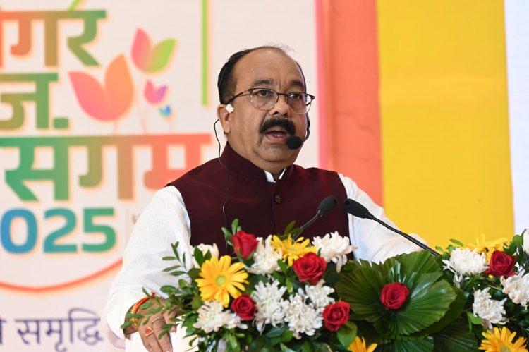 उपमुख्यमंत्री अरुण साव ने नगर सुराज संगम का किया शुभारंभ