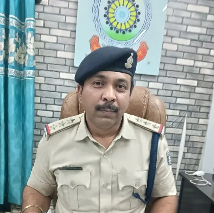 घरघोड़ा के नव पदस्थ थानेदार का पत्रकार वार्ता : घरघोड़ा क्षेत्र होगा अपराध मुक्त, बालू नही होगी चोरी