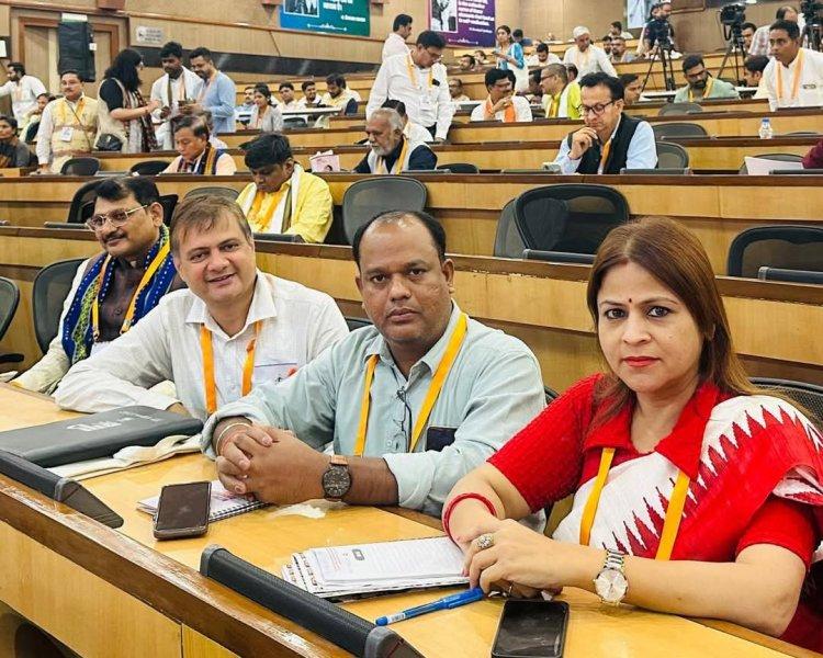 भाजपा की राष्ट्रीय कार्यशाला में शामिल हुए भाजपा नेता प्रशांत सिंह ठाकुर