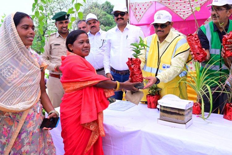विश्व पर्यावरण दिवस पर NTPC तलईपल्ली ने मियावाकी वन का किया गया उद्घाटन