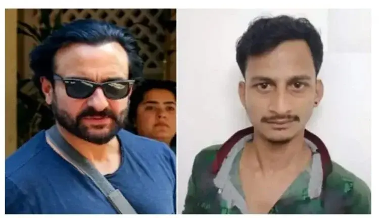 दुर्ग रेलवे स्टेशन पर पकड़ा गया सैफ अली खान पर हमला करने वाला आरोपी