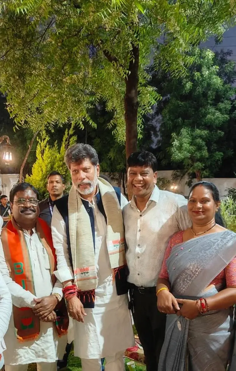 भाजपा प्रदेश अध्यक्ष किरण सिंह देव के नेतृत्व से आत्मीय भेंट, संगठन सशक्तिकरण हेतु गोपी किशन कश्यप ने लिया मार्गदर्शन