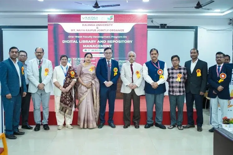 कलिंगा विश्वविद्यालय ने डिजिटल लाइब्रेरी और रिपोजिटरी प्रबंधन का किया आयोजन