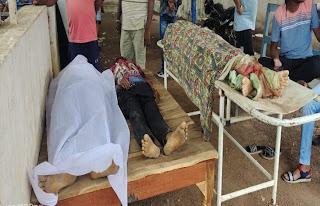 यात्री बस ने 5 लोगों को कुचला, 3 की मौत, बिलासपुर-शिवरीनारायण रोड पर चक्काजाम