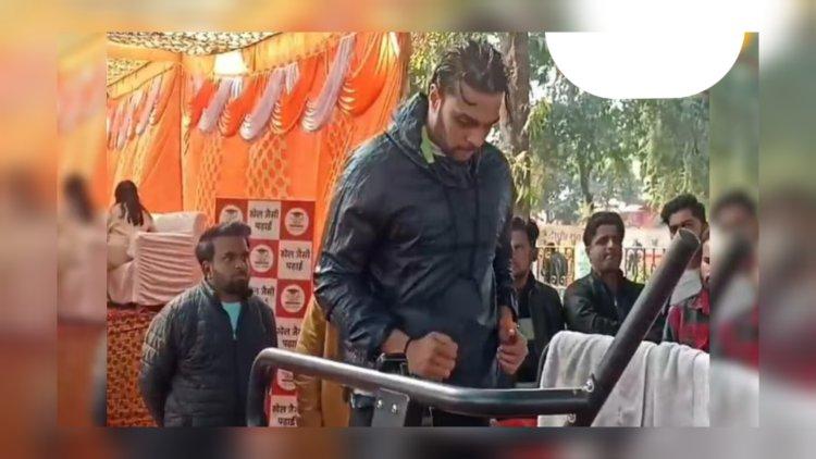 भारत रत्न अटल जी को श्रद्धांजलि देने का अनोखा तरीका, लगातार 12 घंटे दौड़कर जैनुल बनाएंगे विश्व रिकॉर्ड