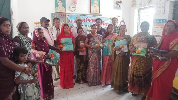 23 नवंबर को ग्राम पंचायत हरदा ग्राम गौरमूडा में मितानिन दिवस मनाया गया