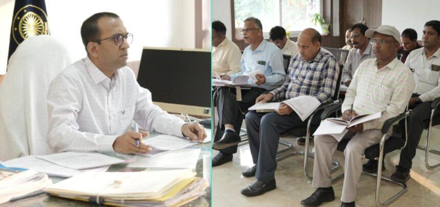 70 से 80 %भुगतान प्राप्त ठेकेदारों द्वारा किए गए कार्यों का किया जाए सत्यापनः कलेक्टर