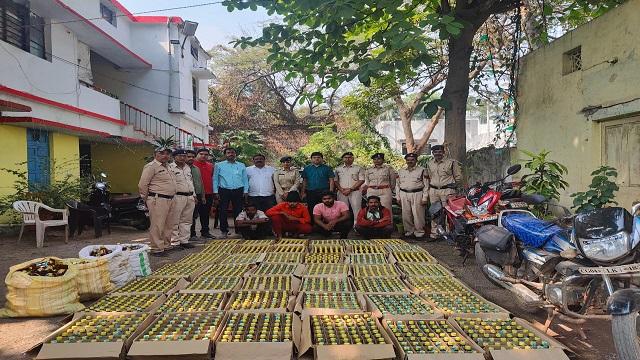 आबकारी विभाग द्वारा की गई कार्यवाई, 597 आरोपी गिरफ्तार